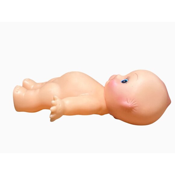 Kewpie Soft Rubber Doll Figurine With Blue Eyes and Jointed Arms 5.25 inches - Picture 8 of 10